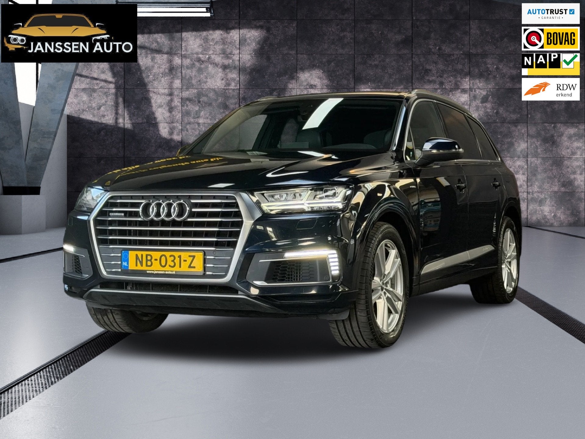 Audi Q7 3.0 TDI e-tron quattro Sport | S-line interieur | Le, Auto's, Automaat, Gebruikt, 2420 kg, Bedrijf