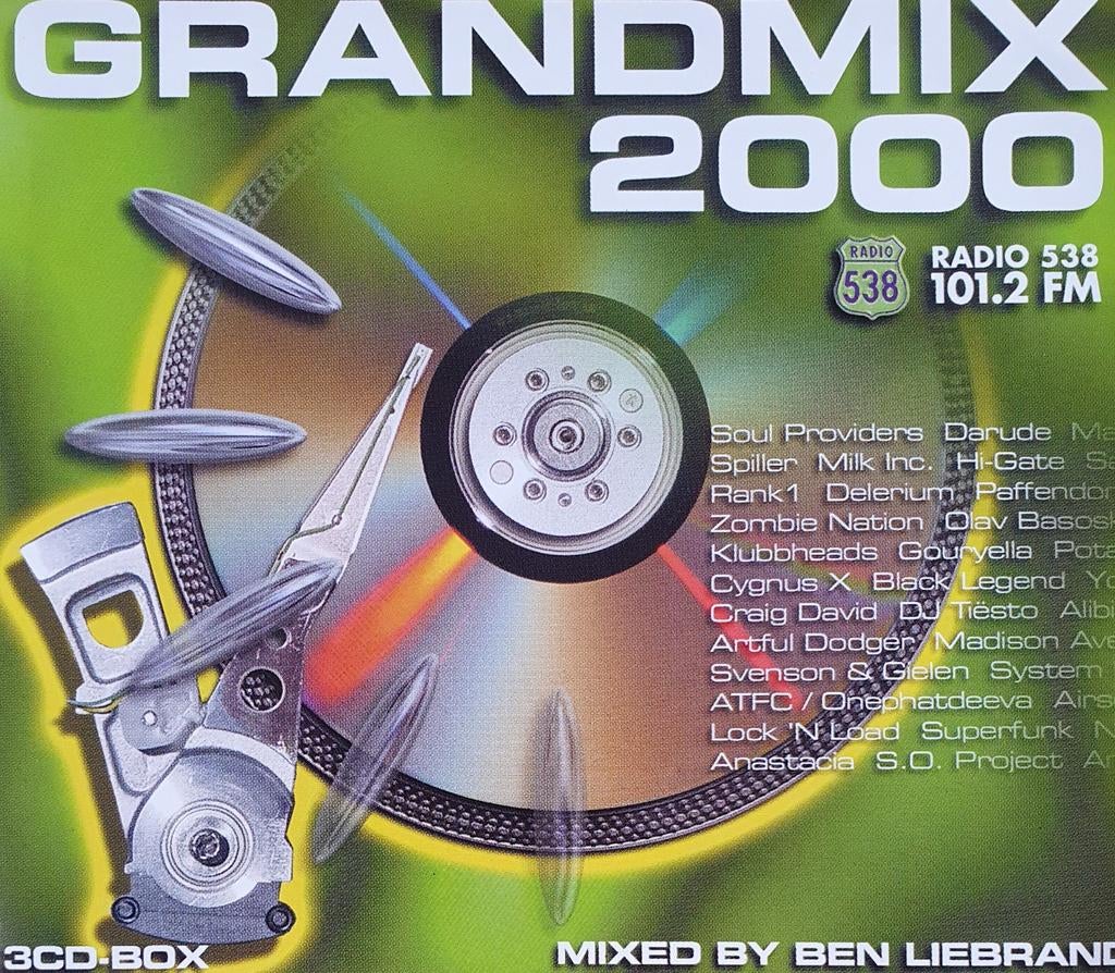 Grandmix 2000 Ben Liebrand (zie omschrijving), Ophalen of Verzenden, Zo goed als nieuw