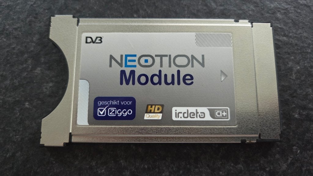 Neotion CI+ module, Audio, Tv en Foto, Decoders en Harddiskrecorders, Ophalen of Verzenden, Zo goed als nieuw, Decoder