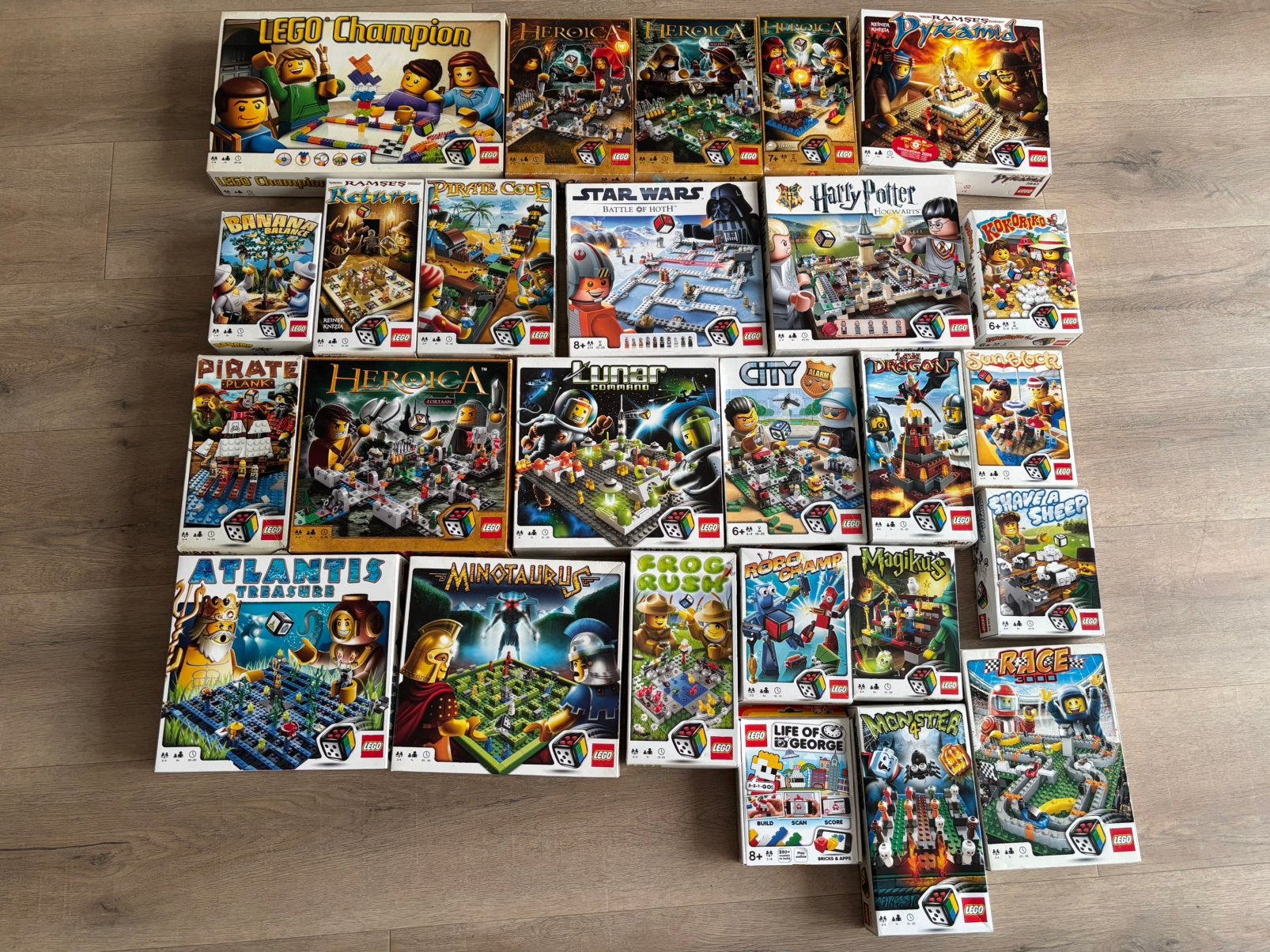 26 lego spellen oa starwars harry potter en heroica, Ophalen, Overige thema's, Lego, Overige typen