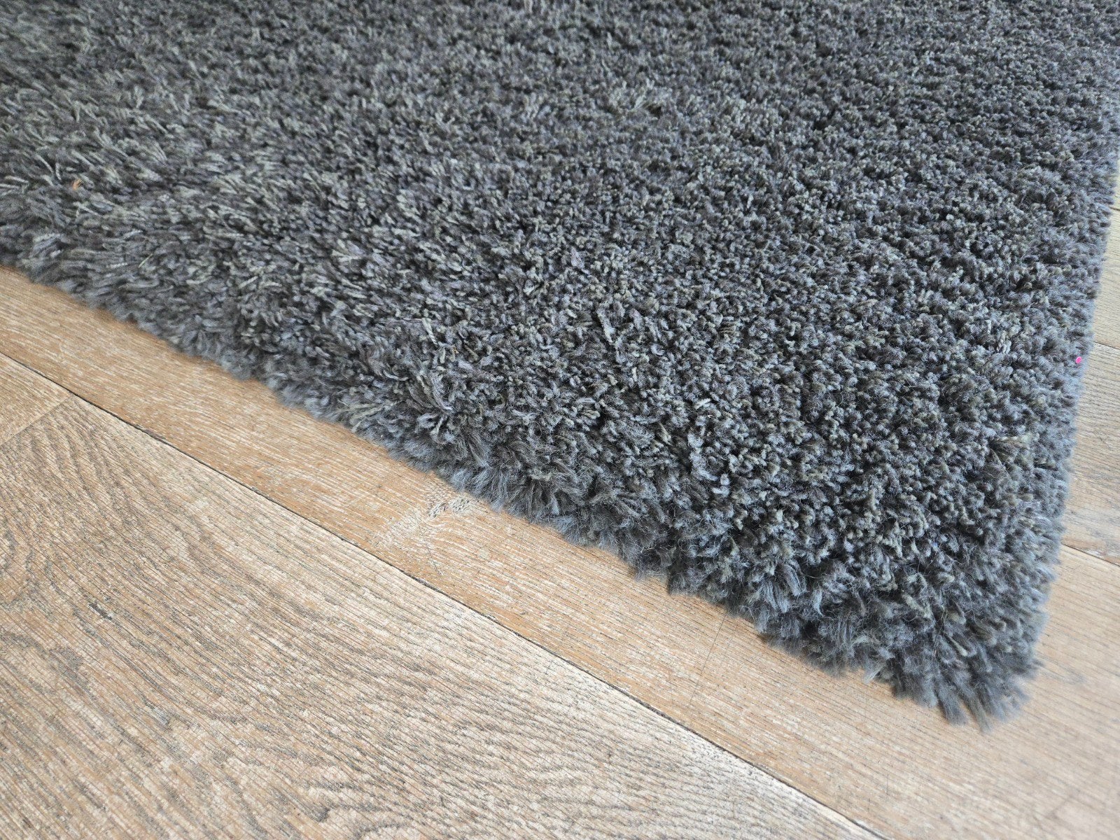 Zacht, groot vloerkleed, 2.40mx3.40m, warm grijs, Ophalen, Gebruikt, 200 cm of meer, 200 cm of meer