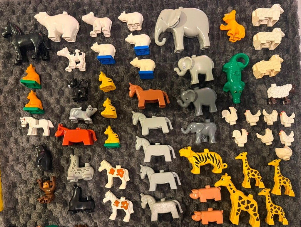 Grote partij LEGO Duplo dieren, Kinderen en Baby's, Speelgoed | Duplo en Lego, Gebruikt, Overige thema's, Ophalen of Verzenden
