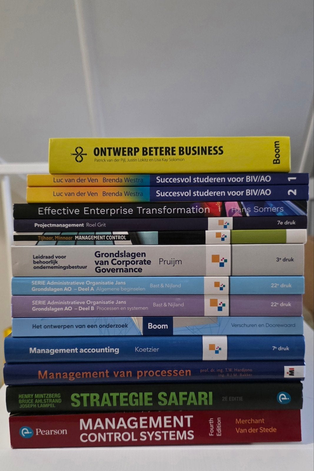 studieboeken HBO Finance & Control, Boeken, Ophalen of Verzenden, Beta, Zo goed als nieuw, HBO