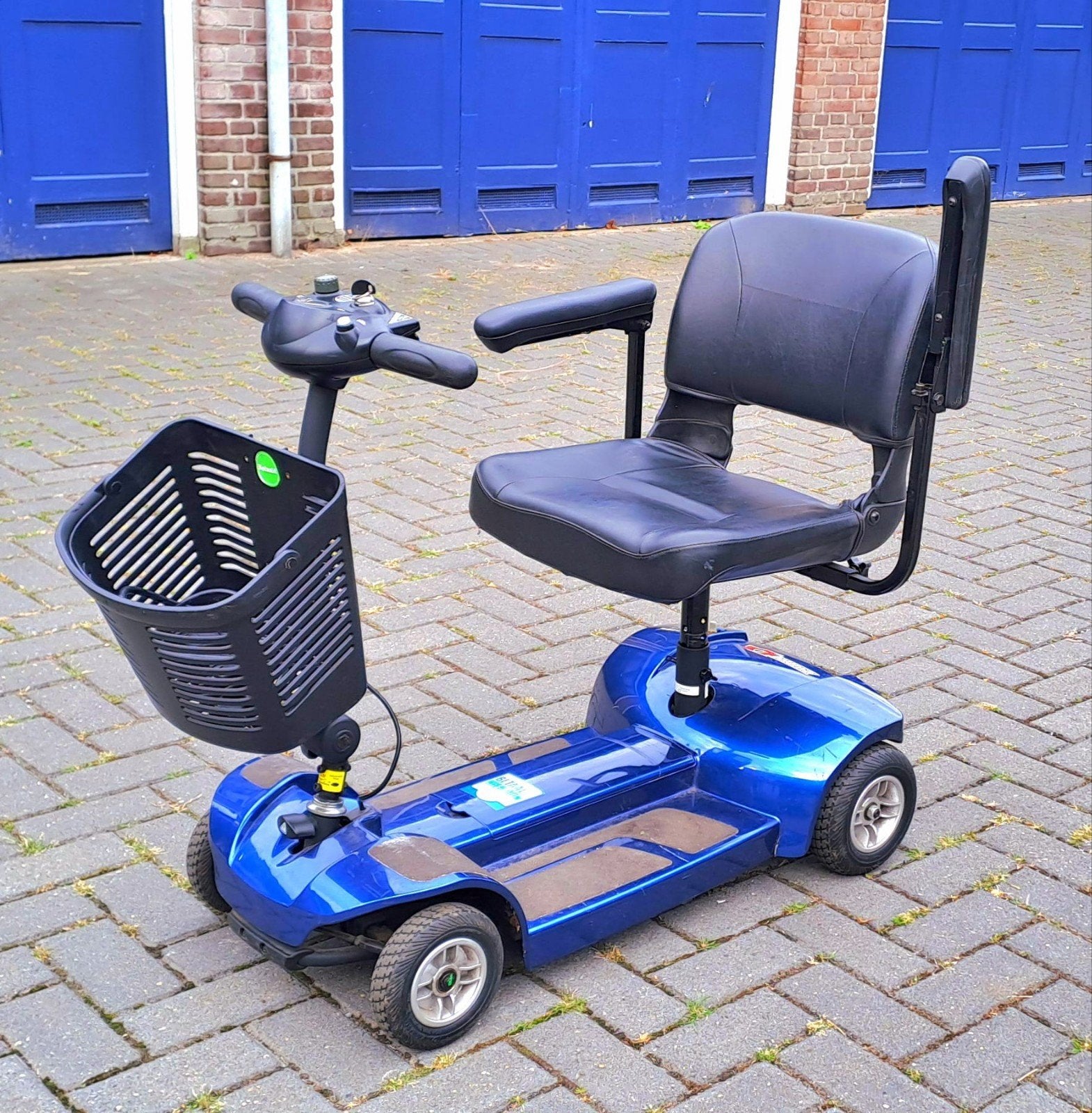 OPVOUWBARE INKLAPBAAR SCOOTMOBIEL NOG ALS NIEUW, 10 km/u of minder, Pride, Nieuw, Ophalen of Verzenden