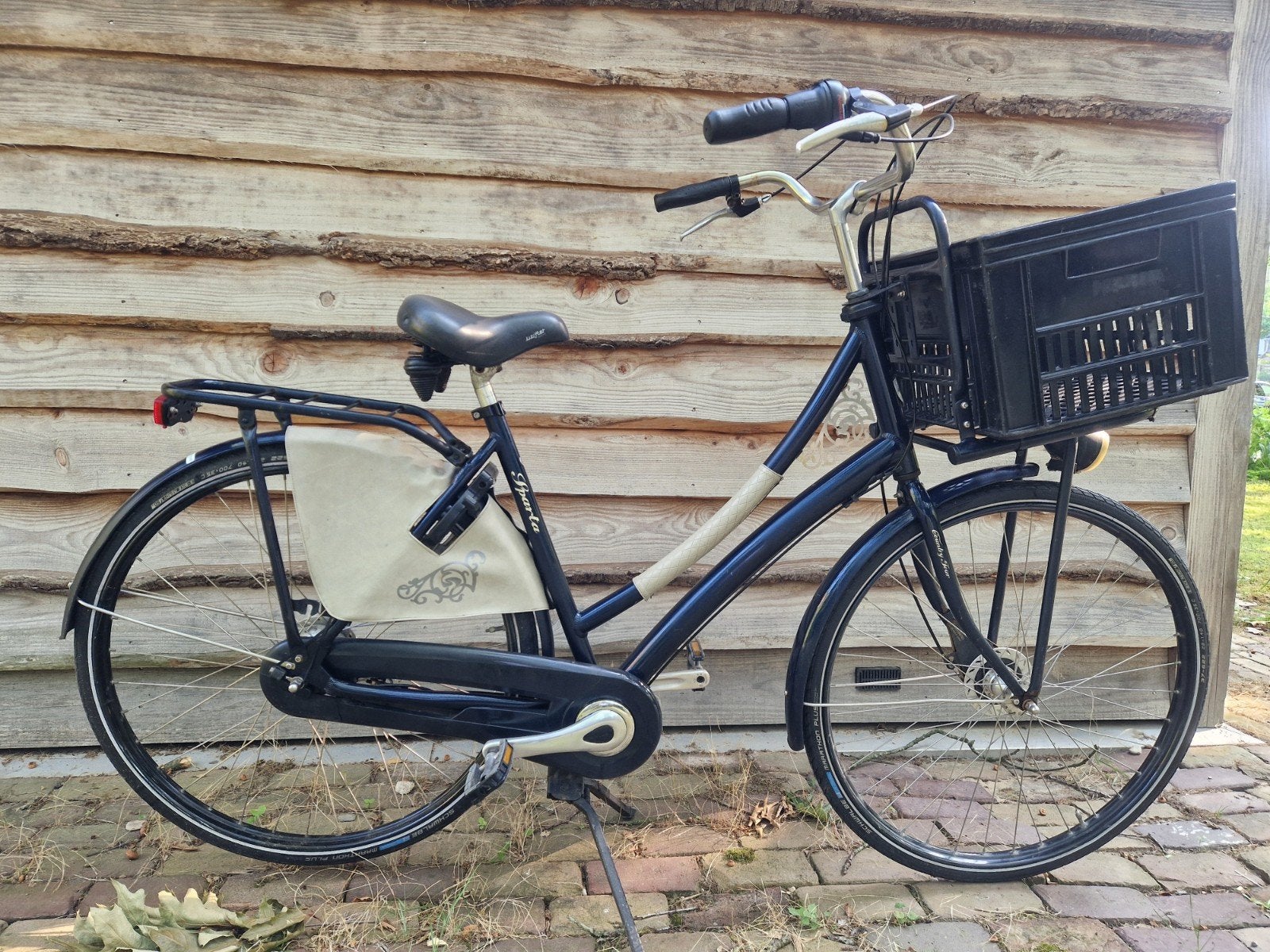 28" inch Meisjes Fiets transportfiets Sparta 7 versnellingen, Gebruikt, Handrem, Sparta country tour, Trommelrem