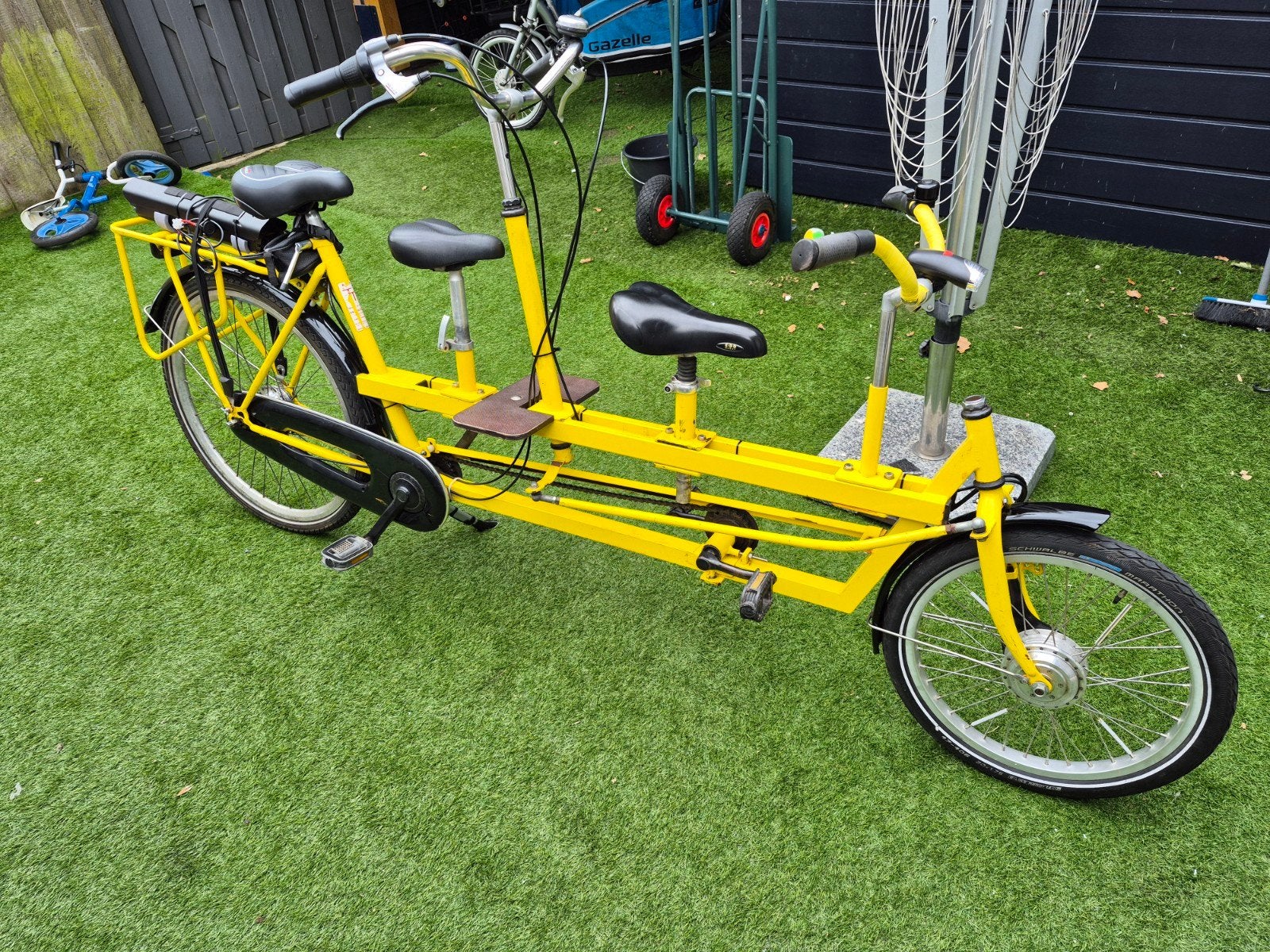 Elektrische Onderwater Tandem met Voorwielmotor, Fietsen en Brommers, Minder dan 10 versnellingen, Gebruikt, Ophalen of Verzenden