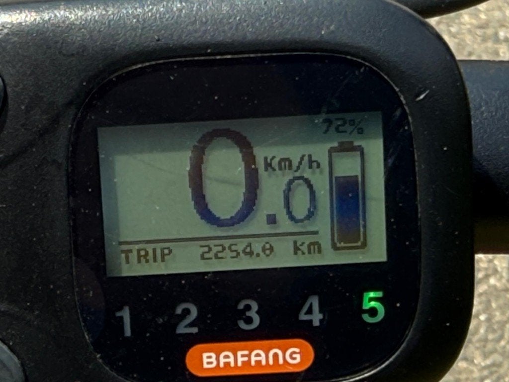 E-bike vouwfiets 2024, Gebruikt, 47 tot 51 cm, 50 km per accu of meer, Ophalen