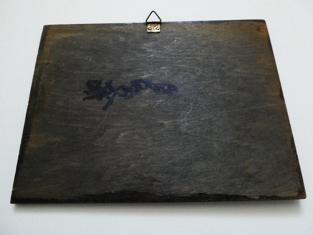 Pyrografie lijst met Spanjaardsgat met Toren Breda, Ophalen of Verzenden