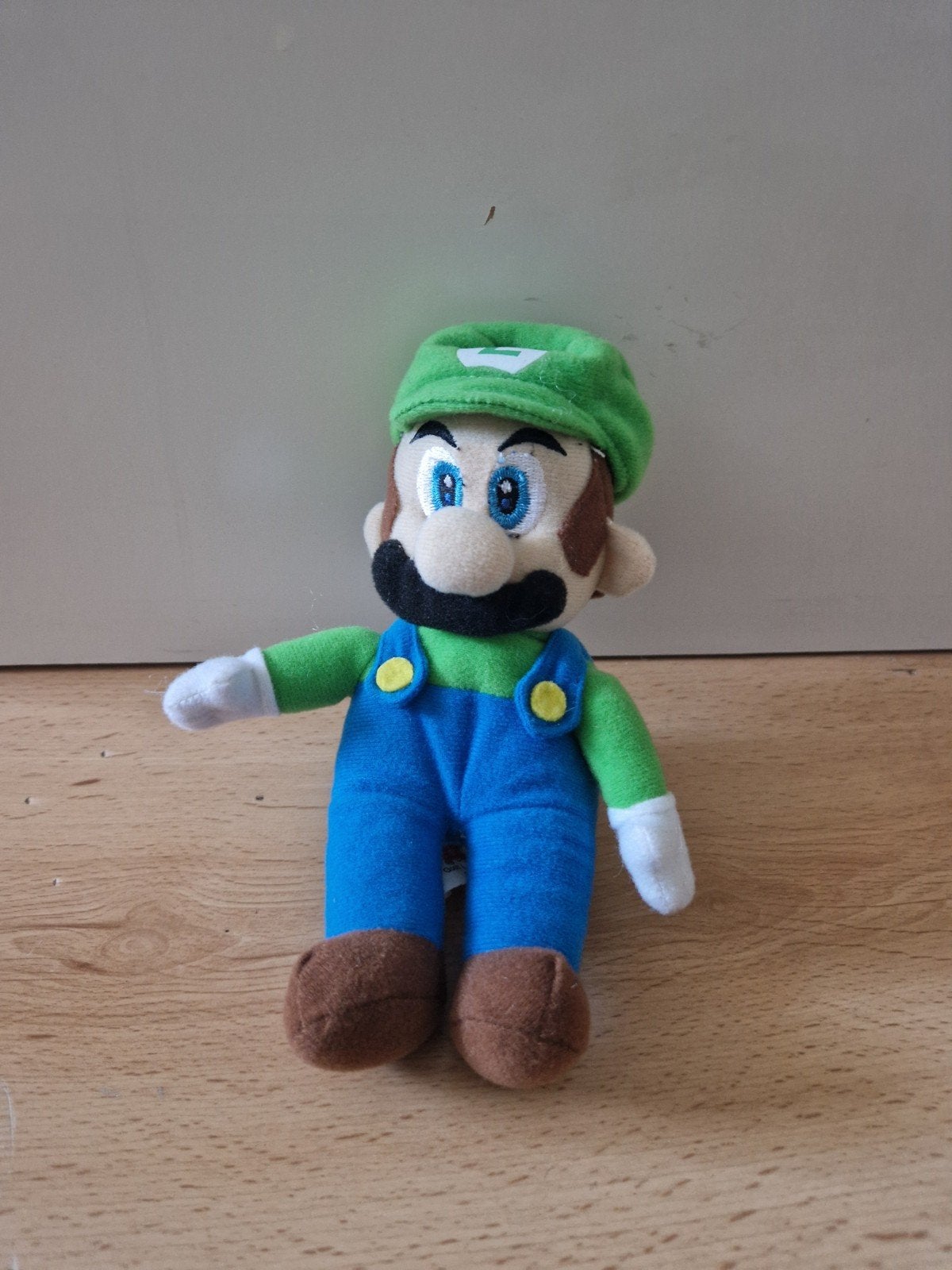 Super mario luigi knuffel gosh nintendo 2007 mario party 5, Ophalen of Verzenden, Zo goed als nieuw, Overige typen