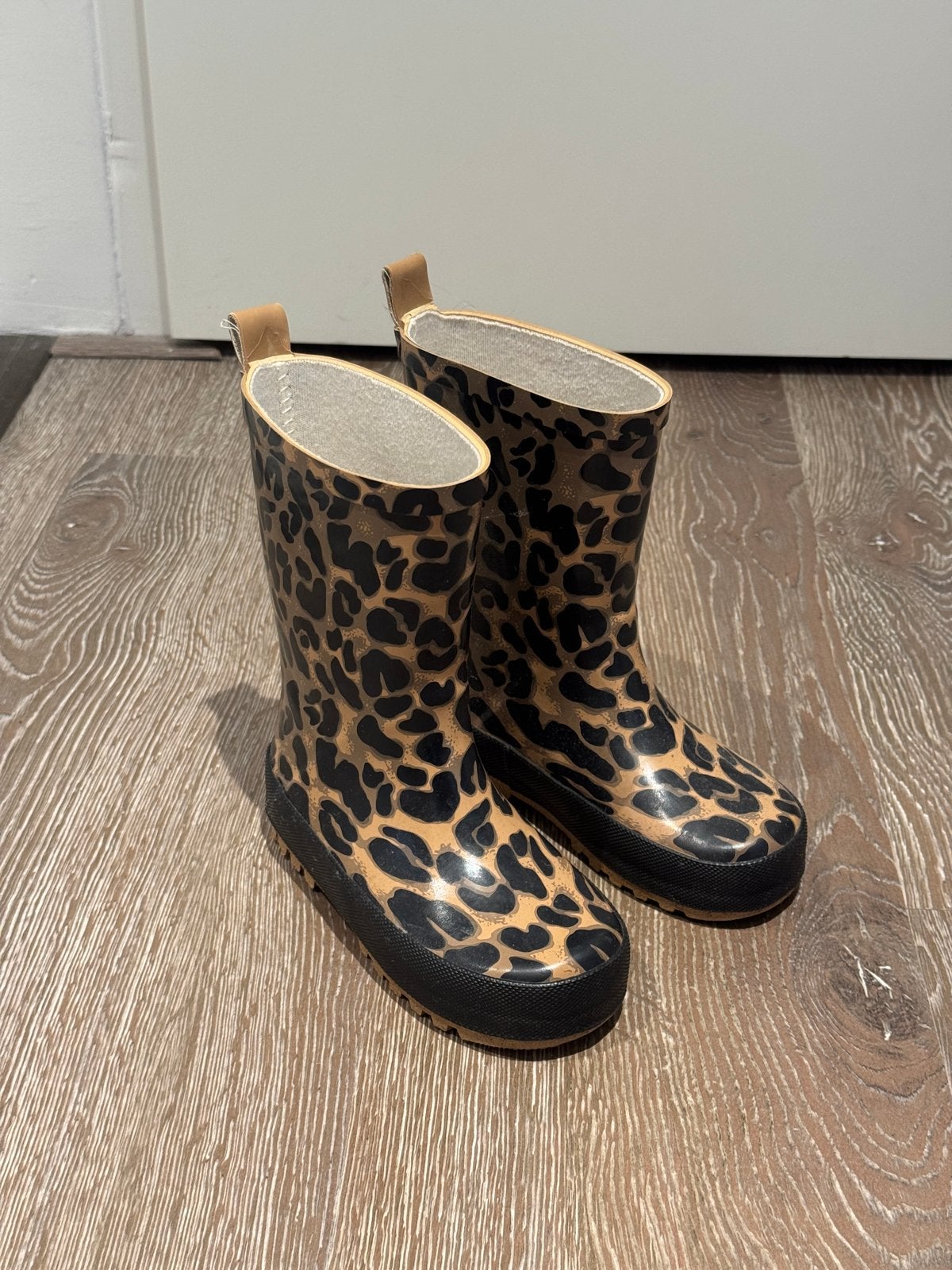 HEMA panter regenlaarzen - maat 24/25, Jongen of Meisje, Ophalen of Verzenden, Laarzen, Zo goed als nieuw