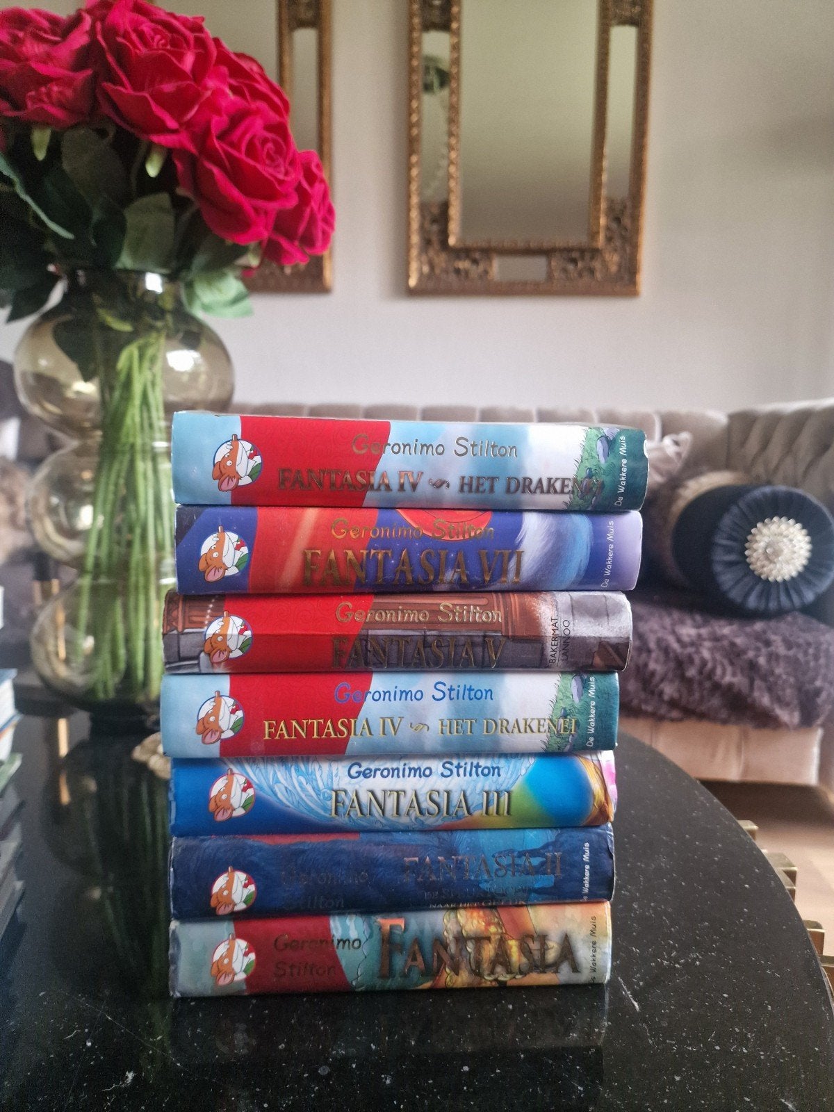 Geronimo Stilton Fantasia Boekenreeks (7 boeken), Boeken, Ophalen of Verzenden, Gelezen, Geronimo Stilton, Sprookjes