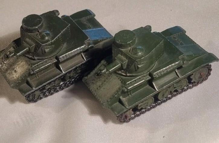 DINKY Toy 152a 1938 tanks, Ophalen of Verzenden, Landmacht, Engeland