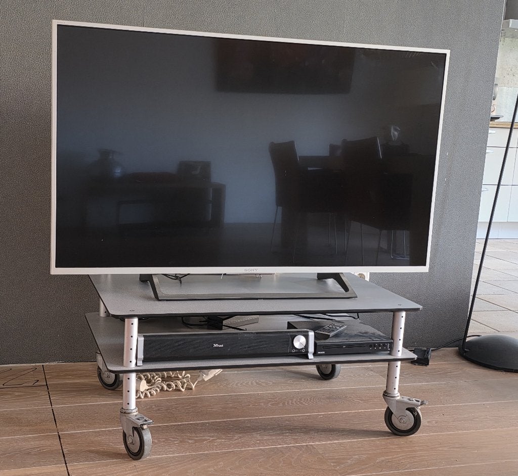 Verrijdbaar TV meubel, Ophalen, Gebruikt, Design, 50 tot 100 cm