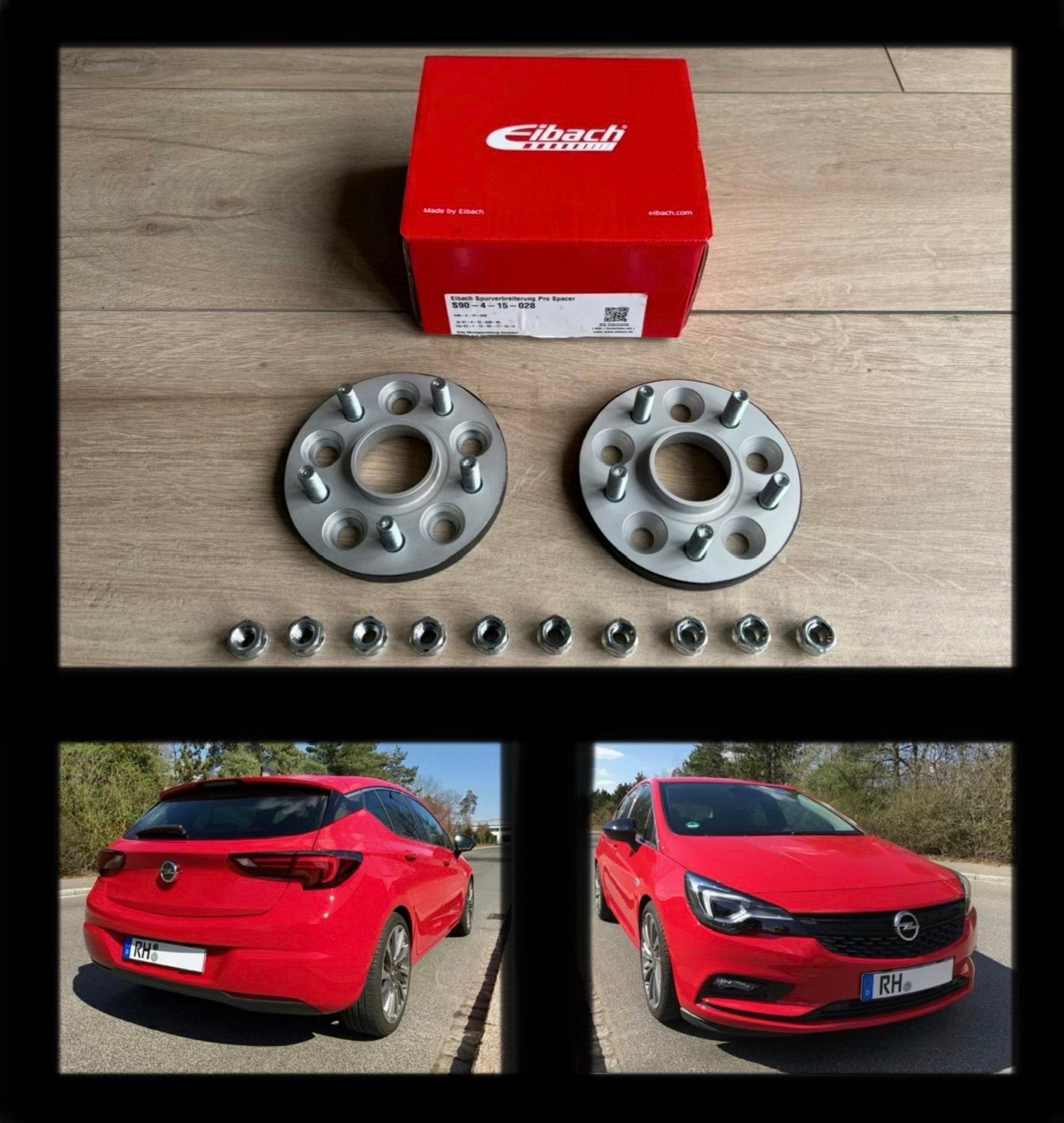 EIBACH Spoorverbreders / Spacers / Opel Astra K / 5x105, Auto-onderdelen, Ophalen of Verzenden, Nieuw, Opel