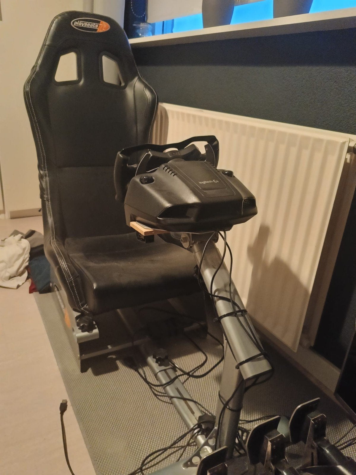 Playseat met logitech g29 en f1 wheel mod, Ophalen, Zo goed als nieuw, Playseat of Racestoel, PlayStation 3