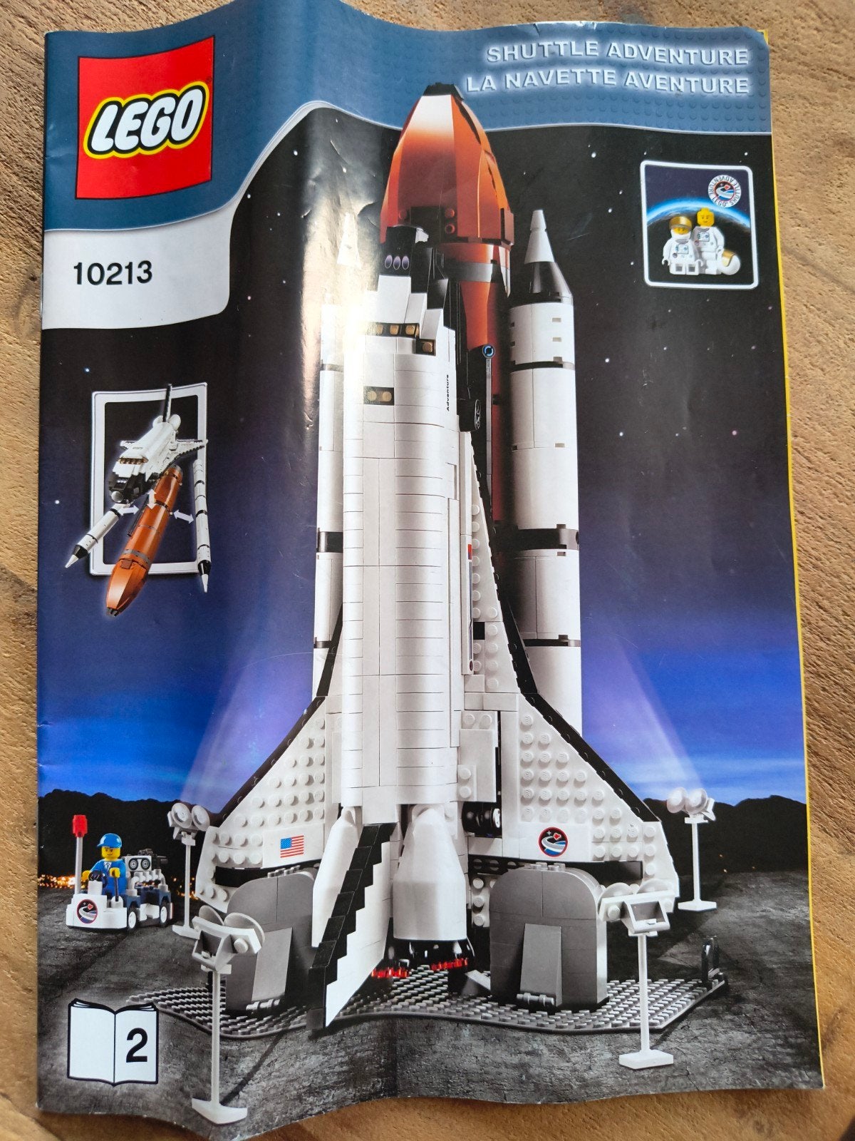 lego 10213 bouwinstructie no.2 voor shuttle adventure igst, Gebruikt, Lego, Overige typen, Ophalen of Verzenden