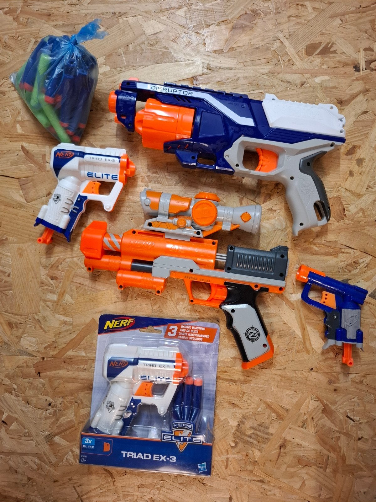 5 nerf pistolen met pijltjes, Ophalen of Verzenden
