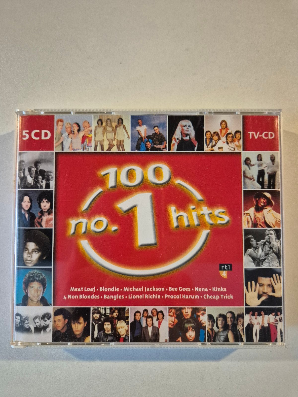 5CD 100 no.1 Hits, Ophalen of Verzenden, Zo goed als nieuw, Pop
