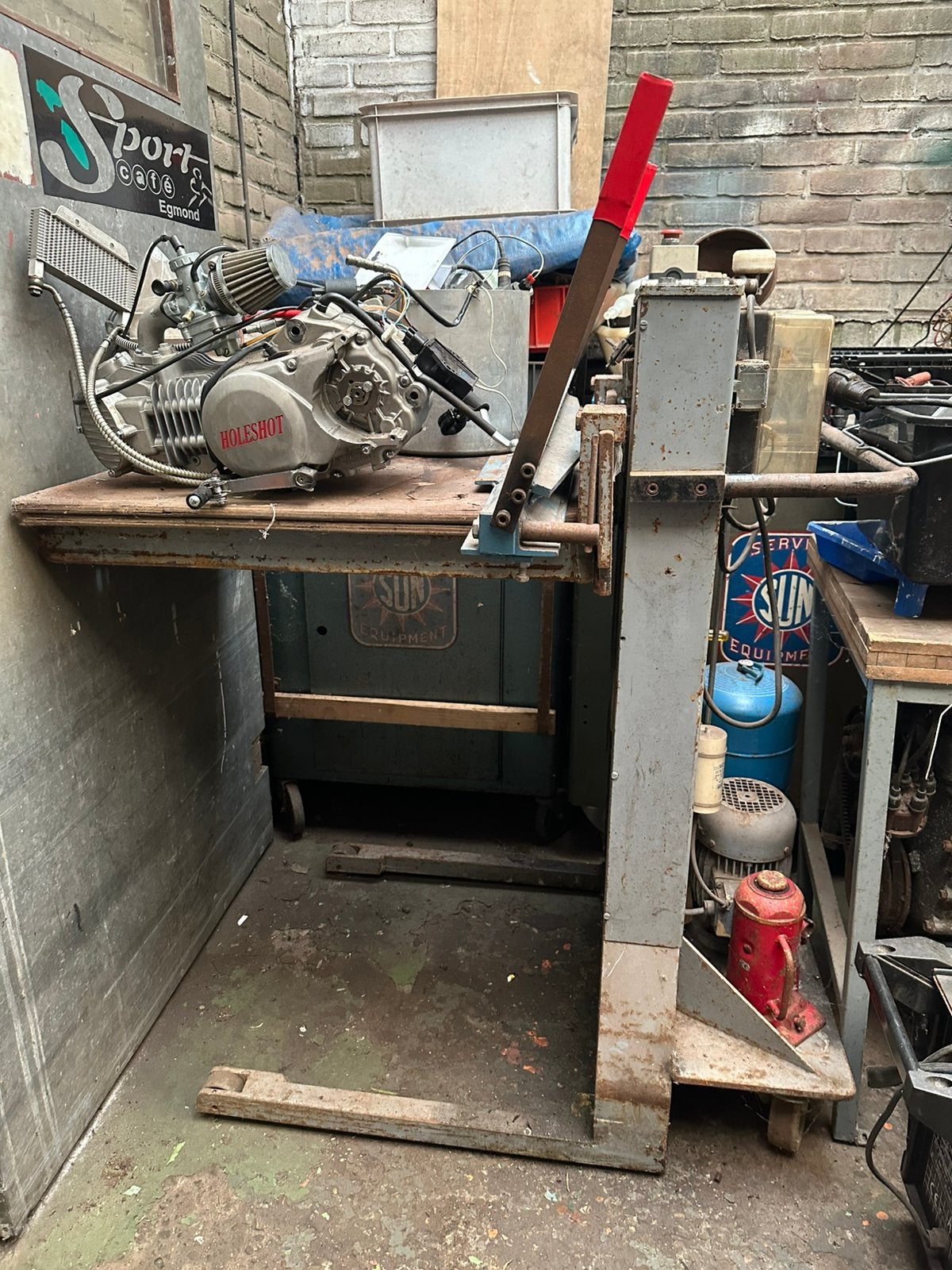 motorlift, Ophalen, Gebruikt
