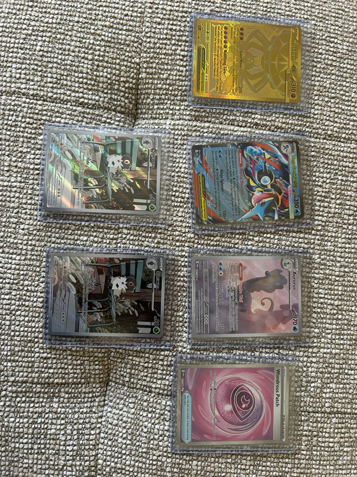 Mega Zygarde ex gold collectie, Ophalen of Verzenden, Zo goed als nieuw, Meerdere kaarten