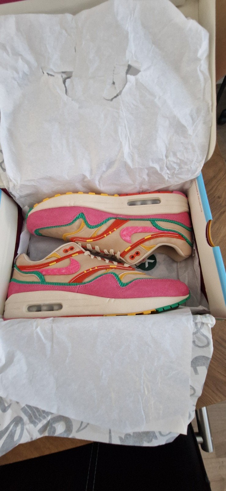 Nike Air Max 1 La Familia - Maat 44,5, Overige kleuren, Nike, Nieuw, Ophalen of Verzenden