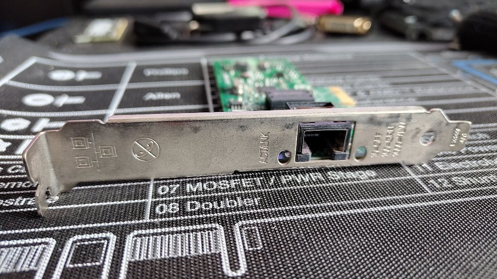 Intel Gigabit CT Desktop Adapter, Computers en Software, Ophalen of Verzenden, Gebruikt, Intern, Intel