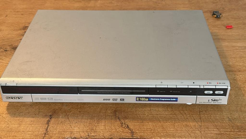 Sony RDR-HX727 DVD recorder met 160GB HDD, Ophalen of Verzenden, Gebruikt, Dvd-recorder, Sony