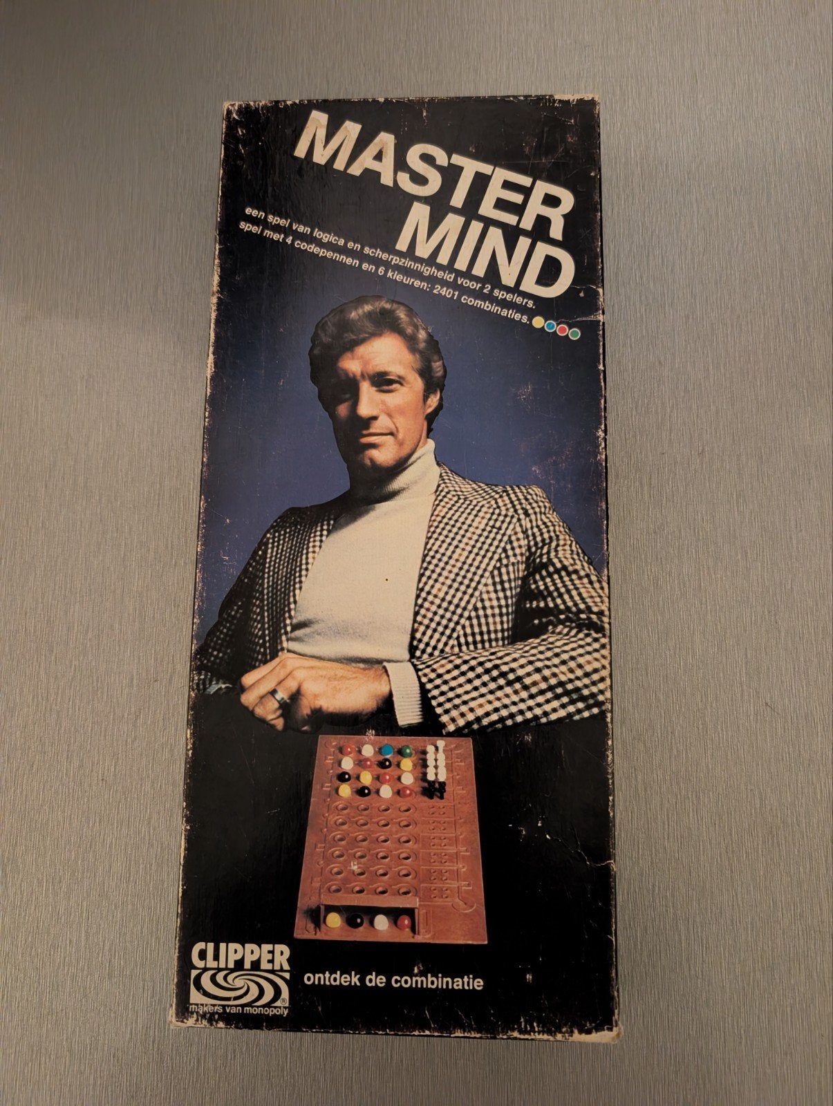 Vintage Mastermind Spel van Clipper, Een of twee spelers, Ophalen of Verzenden, Gebruikt, Clipper