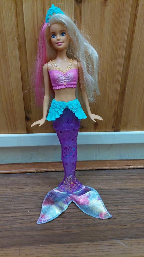 Zeemeermin Barbie Dreamtopia N15HF GFL82, Ophalen, Zo goed als nieuw, Barbie