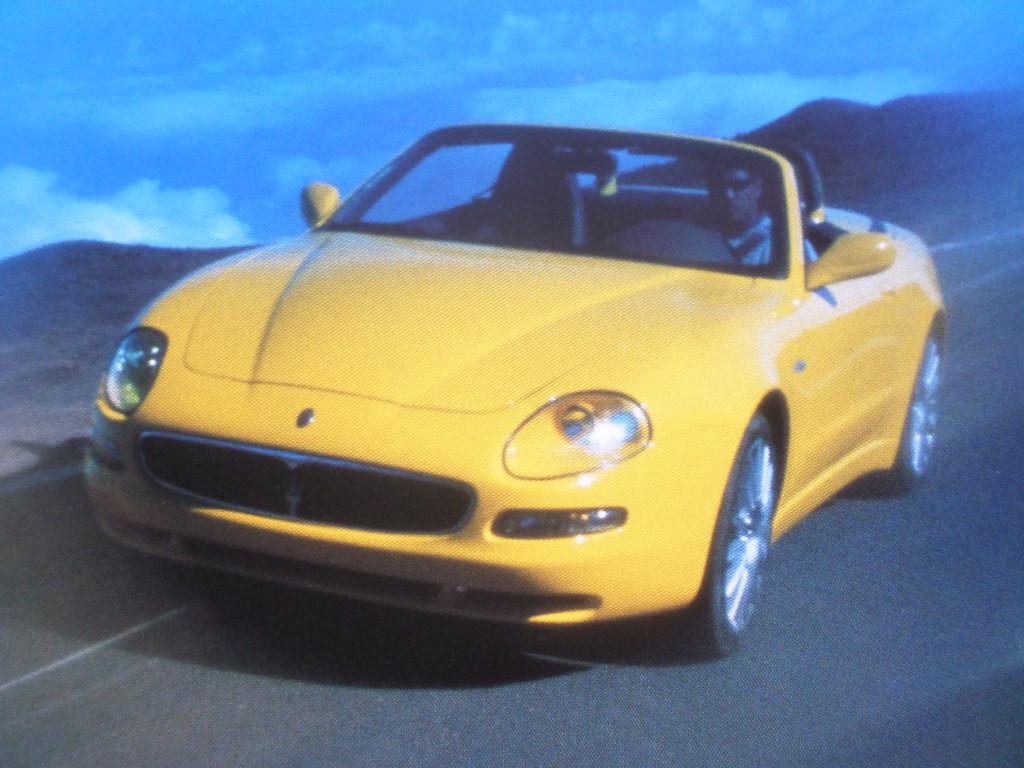 Maserati Spyder Brochure, Ophalen of Verzenden, Zo goed als nieuw, Overige merken