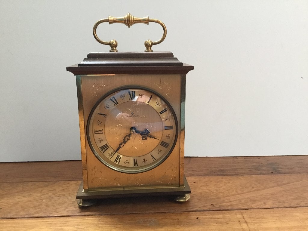 Junghans tafelklokje, Antiek en Kunst, Antiek | Klokken, Ophalen of Verzenden