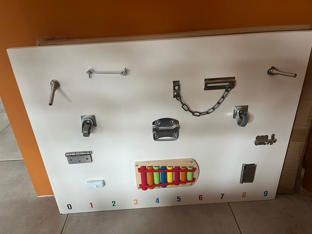 Sensorische activiteiten Bord voor Kinderen, Kinderen en Baby's, Speelgoed | Educatief en Creatief, Ophalen, Zo goed als nieuw