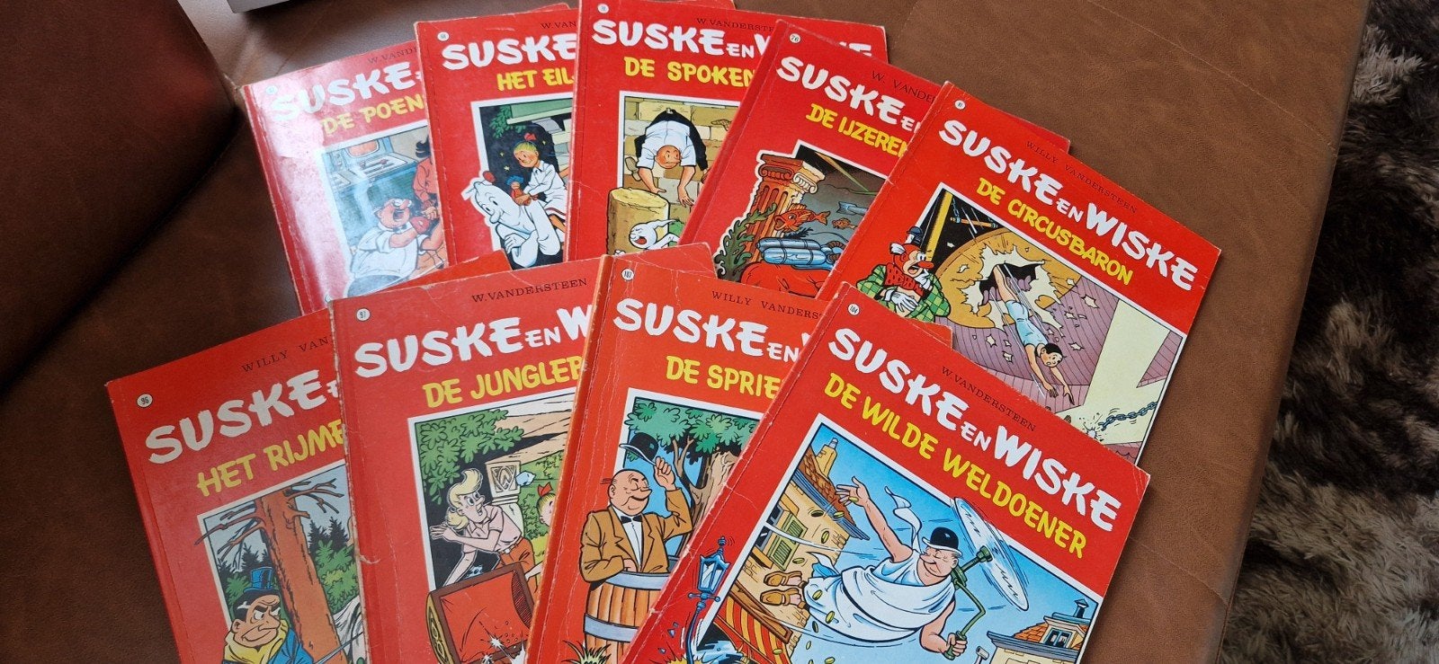 Suske en Wiske stripboeken - Diverse titels, Boeken, Stripboeken, Gelezen, Meerdere stripboeken, Ophalen of Verzenden