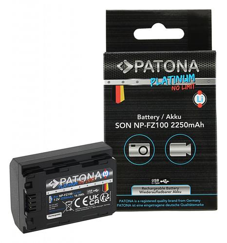 Platinum Battery with USB-C Input Sony A7M3 Alpha, Verzenden, Nieuw