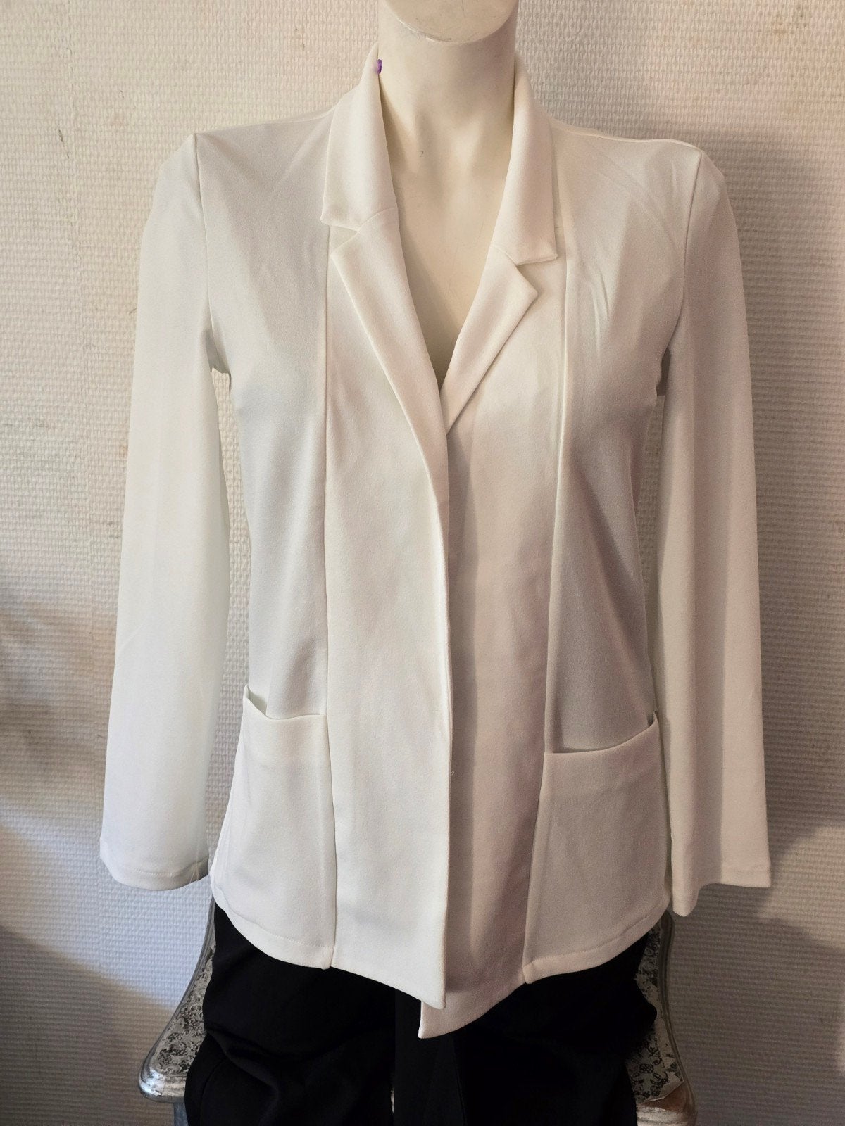 FB Sister Wit Jasje Maat M, Kleding | Dames, Maat 38/40 (M), Wit, Ophalen of Verzenden, Zo goed als nieuw