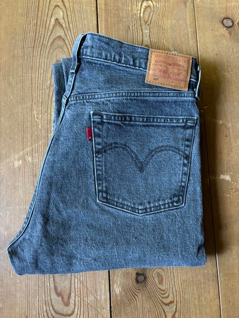 Levi’s 501, Ophalen of Verzenden, Zo goed als nieuw, Zwart, W30 - W32 (confectie 38/40)