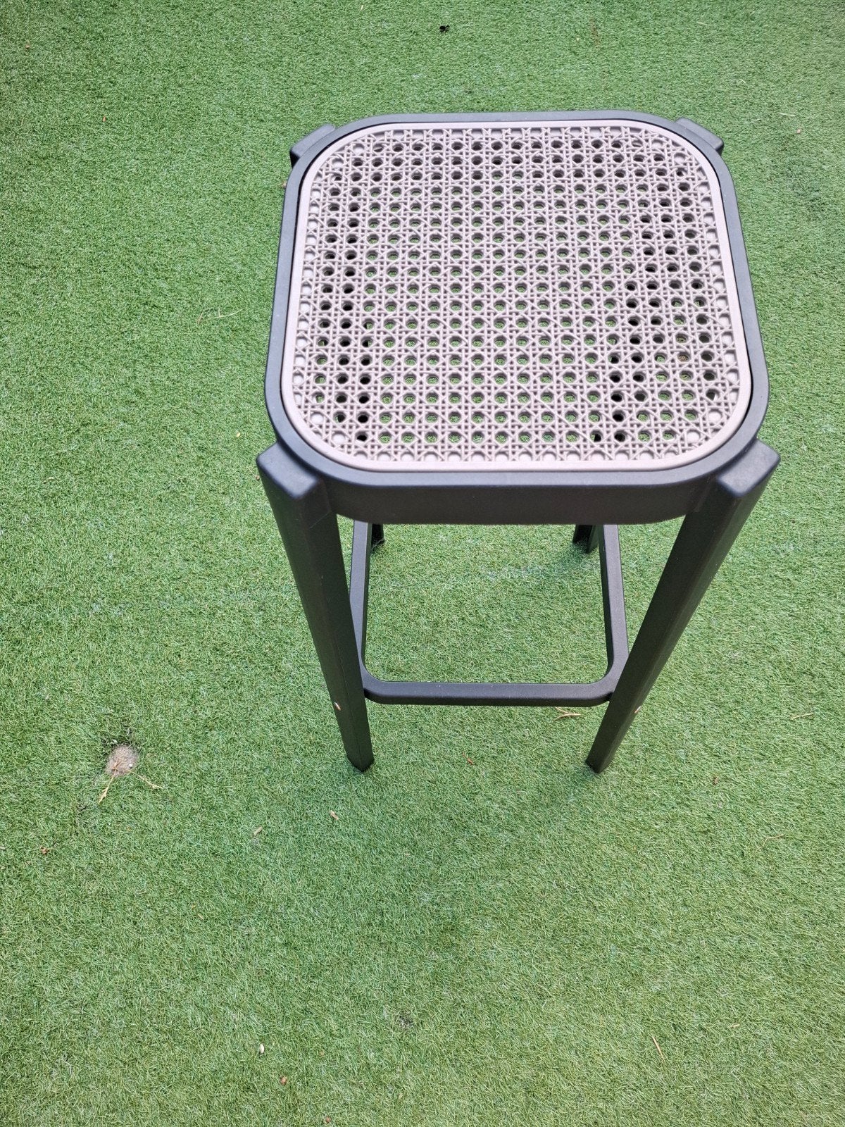 6 moderne barkrukken met rotan zitting 75cm hoog, Ophalen of Verzenden