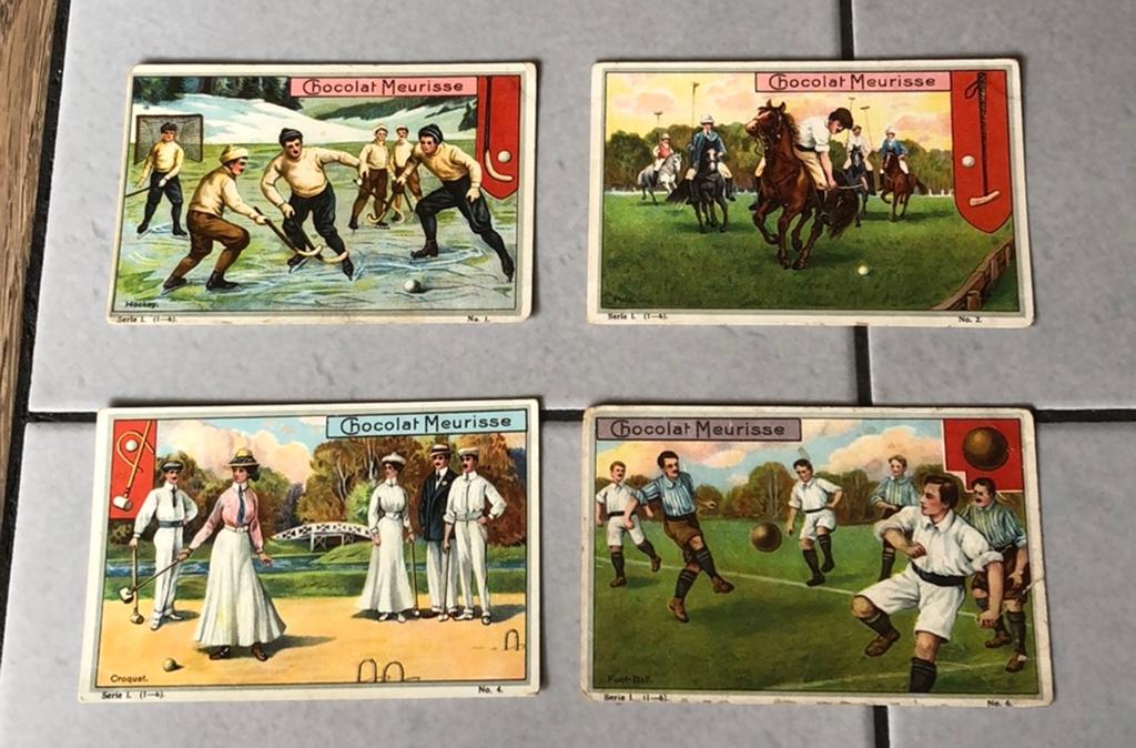 Chocolat Meurisse kaarten - Sport serie 1 (1924), Ophalen, Overige typen