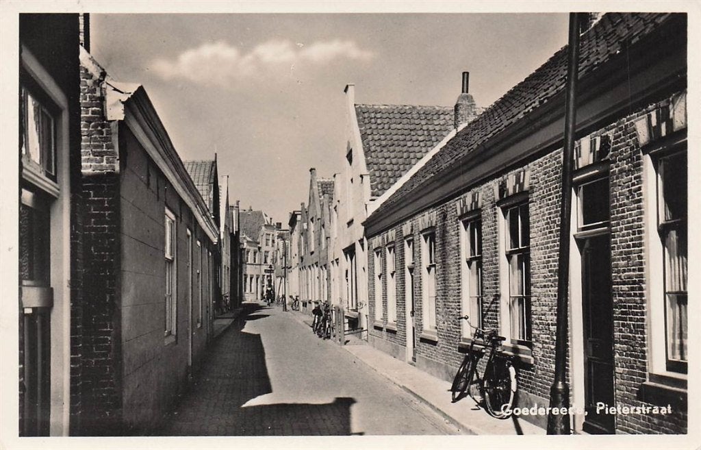 703-049-025 Goedereede Pieterstraat, Verzenden, Voor 1920, Zuid-Holland