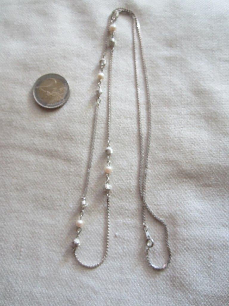 12.  Aparte oude ketting,  75 cm, Ophalen, Overige materialen, Ketting
