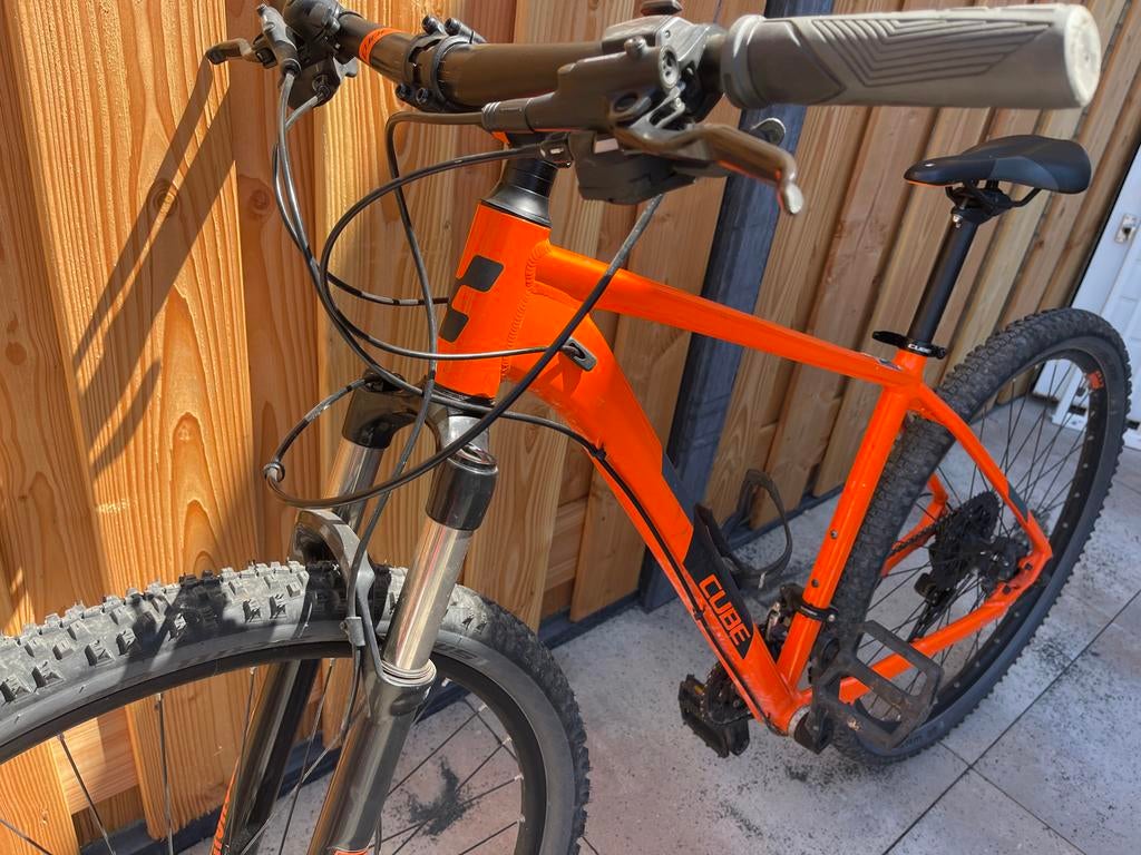 Cube Mountainbike Oranje - Zo goed als nieuw, Hardtail, Heren, Zo goed als nieuw, 53 tot 57 cm