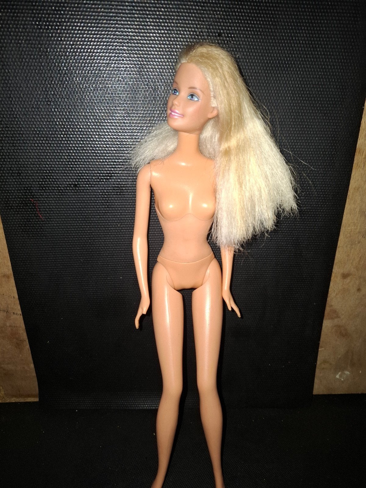 Flex Waste Barbie Pop - Blond Haar, Ophalen of Verzenden, Gebruikt, Barbie