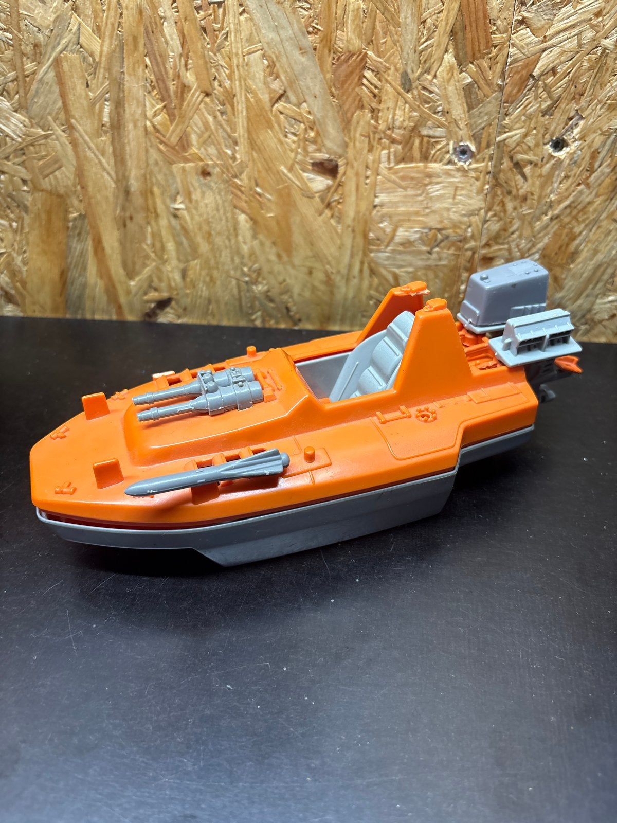 VINTAGE 1986 HASBRO GI JOE DEVIL FISH BOAT incompleet, Ophalen of Verzenden, Gebruikt