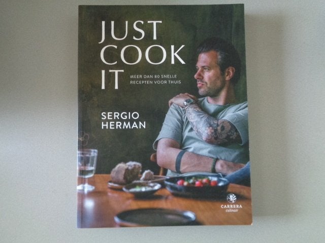 Just Cook It - Meer dan 80 snelle recepten / Sergio Herman, Sergio Herman, Voorgerechten en Soepen, Ophalen of Verzenden, Zo goed als nieuw