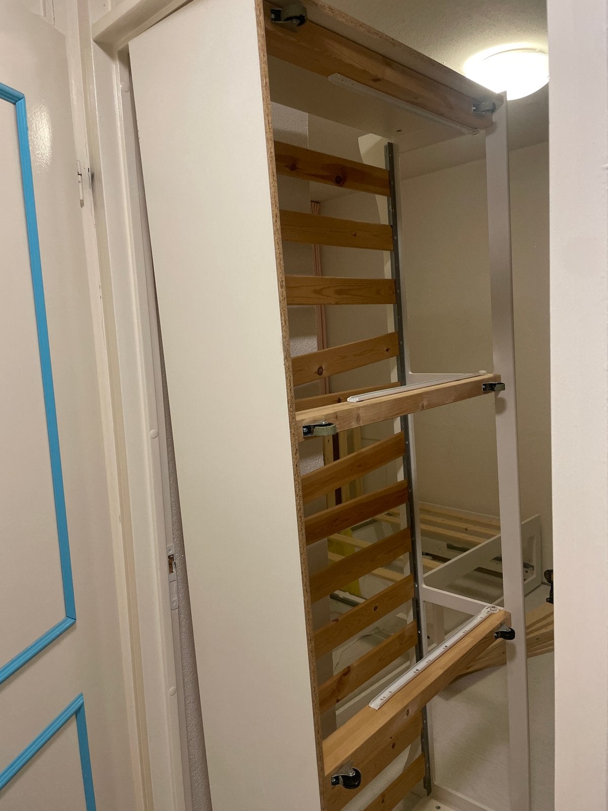 IKEA Hemnes bedbank met 3 lades - Wit, Ophalen, Wit, Tweepersoons, Zo goed als nieuw