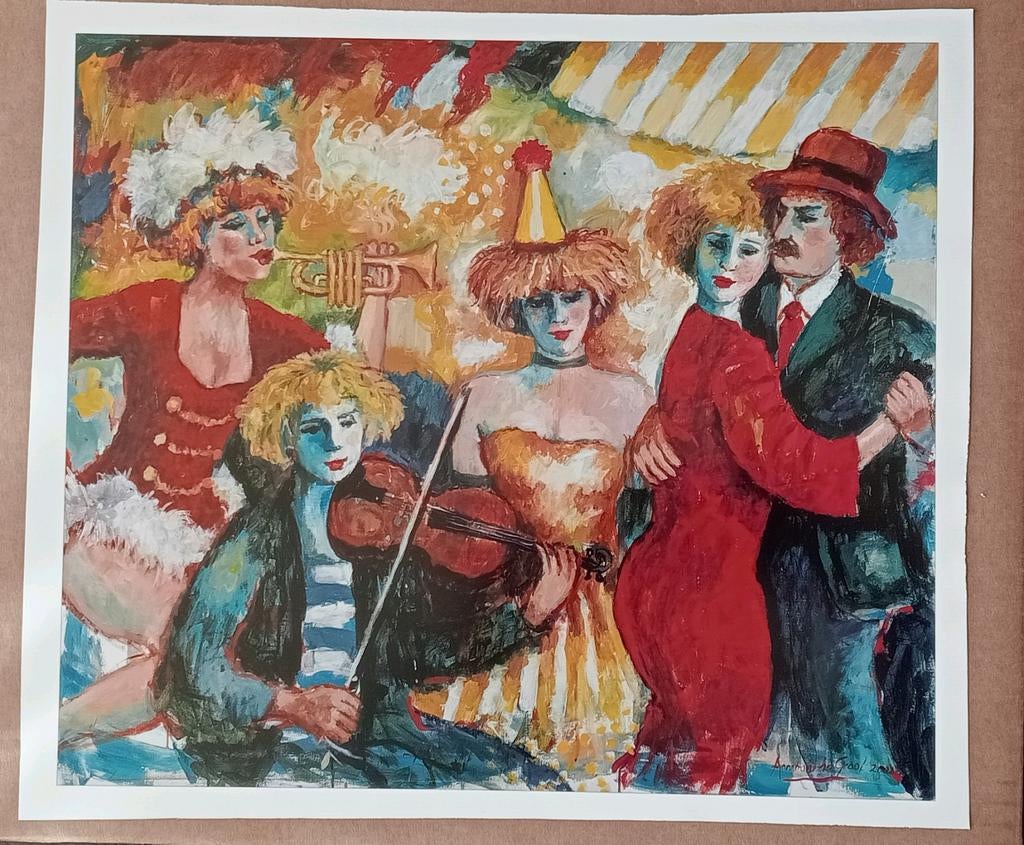 Annemarie de Groot print, Ophalen of Verzenden