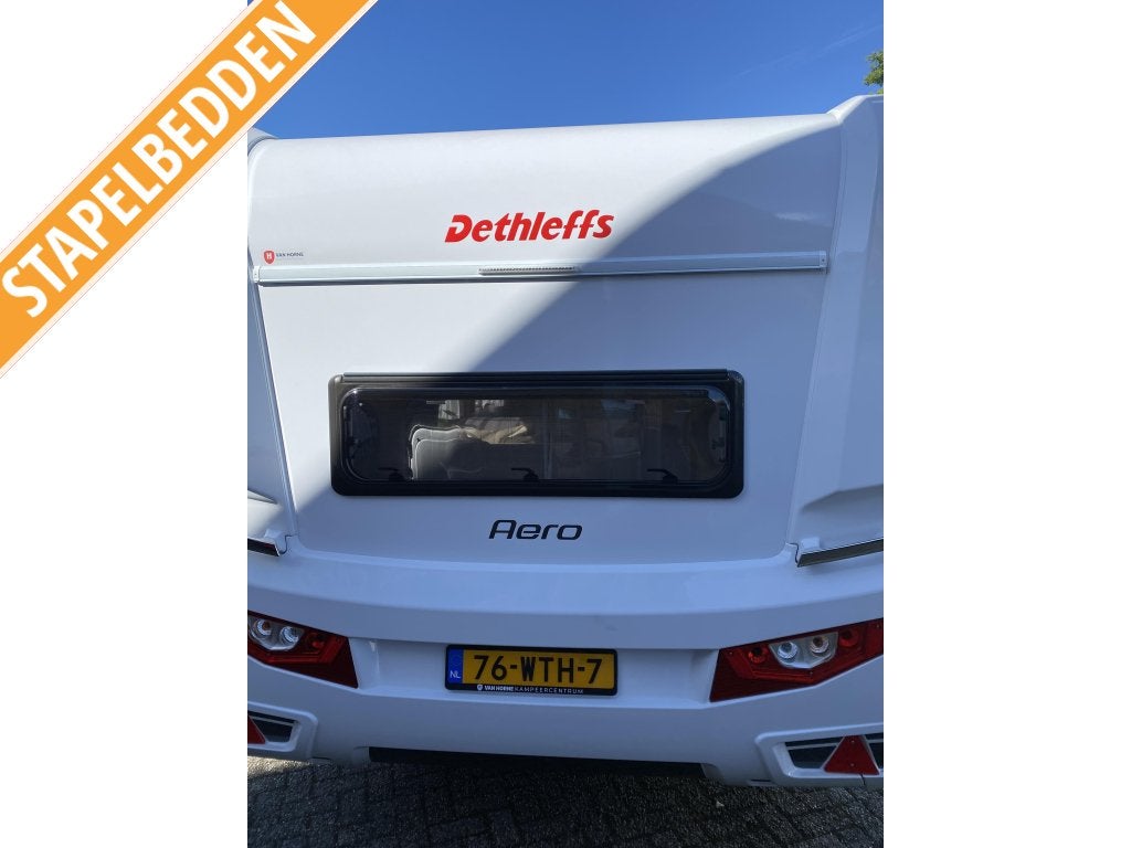 Dethleffs Aero 470 FSK STUNTPRIJS!! Stapelbedden!, Standaardzit, Overige typen, Ringverwarming, Bedrijf