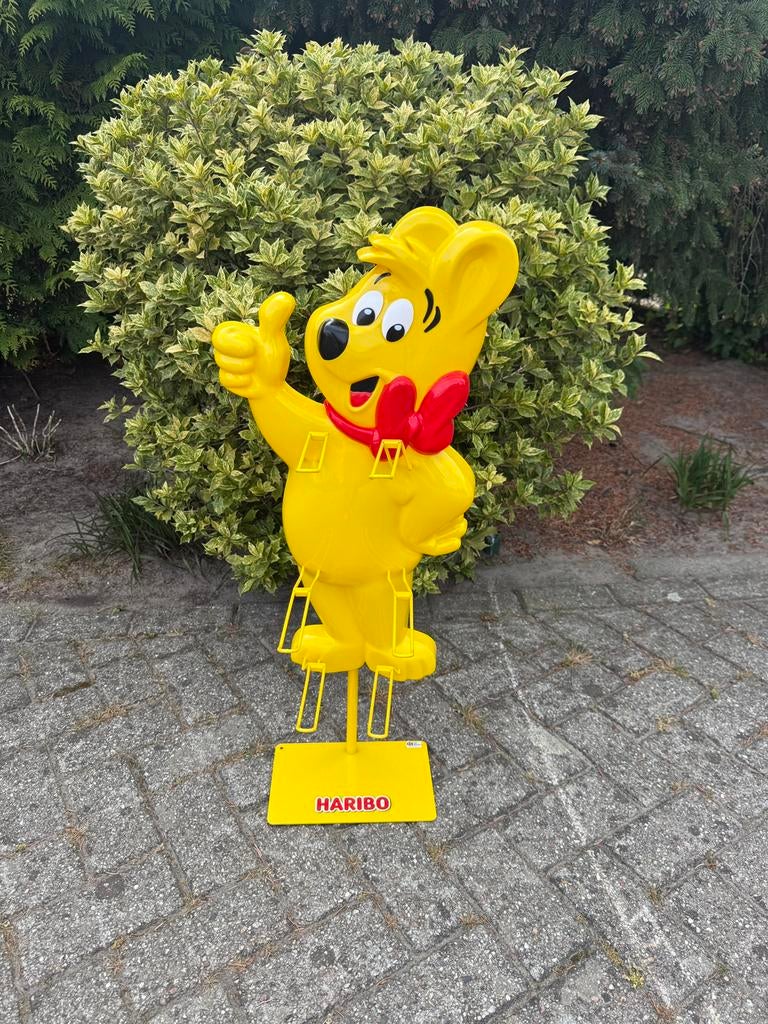 Originele Haribo beer winkel display met haken, Gebruiksvoorwerp, -, -, Ophalen of Verzenden
