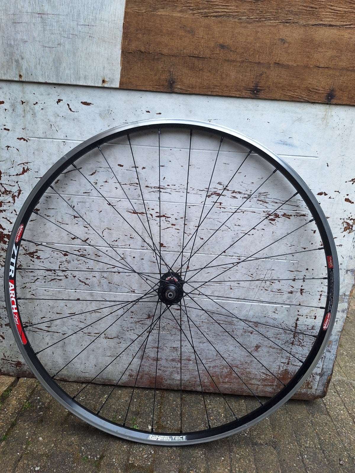 ZTR Arch 29er Wiel met Novatec Naven en Shimano Cassette, Gebruikt, ZTR Arch, Novatec, Shimano, Aluminium, Ophalen