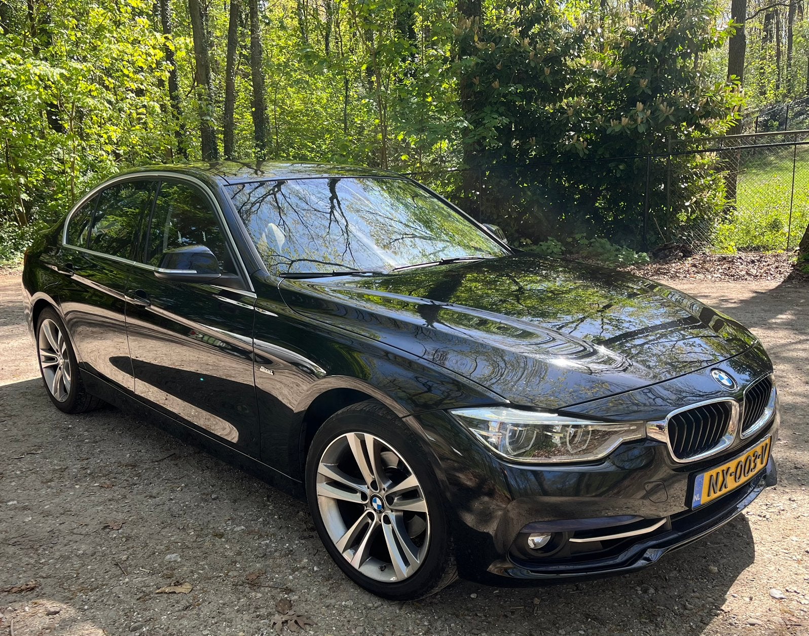 BMW 3-Serie 320i 184pk Aut 2017 Zwart, 1998 cc, Achterwielaandrijving, 1800 kg, 4 cilinders